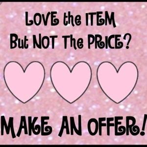 Make an offer! 💗